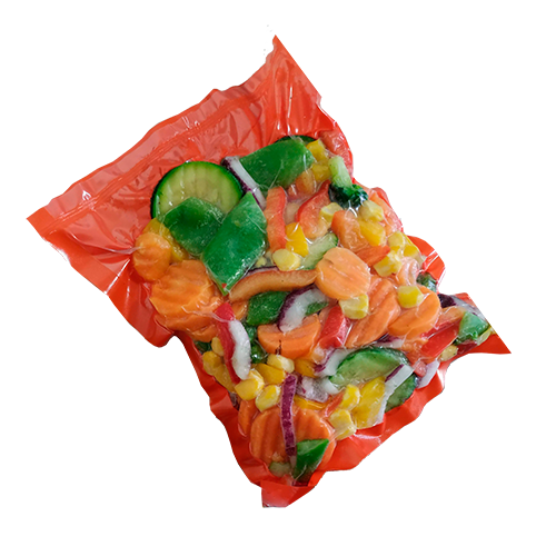 Вакуумная упаковка для овощных смесей